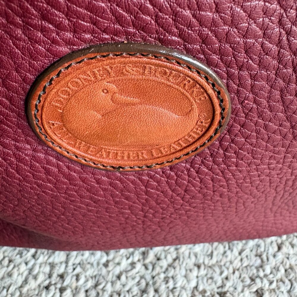 Vintage Dooney & Bourke Rainbow Teton Bucket Bag AWL Tri Color EUC - Picture 3 of 12